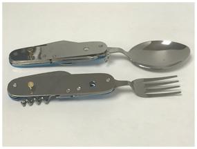 img 2 attached to Cutlery set 9 in 1, in a case (spoons, fork, knife and bottle opener).