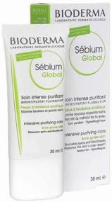 img 2 attached to 🌟 Bioderma Sébium Global Face Cream: Intense Healing Care, 30 ml - Ultimate Solution for Skin Repair