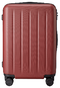img 2 attached to Ninetygo Danube Luggage 24, red