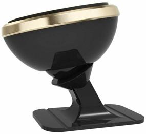 img 2 attached to Baseus 360° Rotation Magnetic Attraction Mount Holder golden