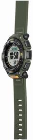 img 2 attached to Men's wrist watch Casio Protrek PRG-340-3 compass