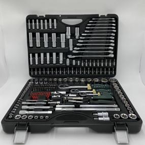 img 2 attached to Tool set ROCKFORCE 38841, 216 pcs., black