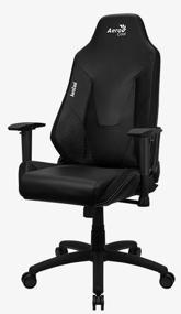 img 2 attached to Computer chair AeroCool Admiral gaming, upholstery: faux leather, color: smoky black