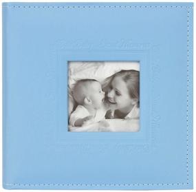 img 2 attached to Фотоальбом BRAUBERG Cute Baby (391141/391142), 200 фото, 10 х 15 см, голубой