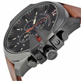 img 1 attached to Watch DIESEL Mega Chief DZ4343, black