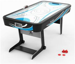 img 2 attached to Game table for air hockey DFC San Jose 72 JG-AT-17208 black