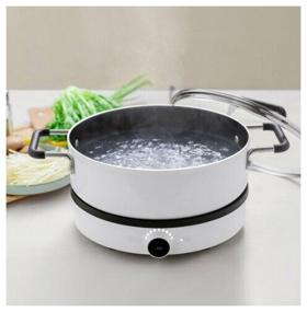 img 2 attached to Кастрюля-сковорода для индукционной плиты Xiaomi Mijia Induction Cooker (GJT02CM) (white)