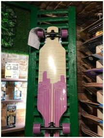 img 2 attached to Longboard for children Ridex Canyon 39", 39x9.75, beige/purple