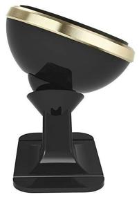 img 2 attached to Magnetic Holder Baseus 360-degree Rotation Magnetic Mount Holder Luxury Black/Gold