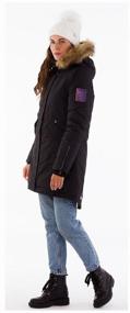 img 2 attached to Huppa Parka Size L 00009 Black - Stylish and Warm Outerwear for Men/Women