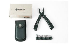 img 2 attached to Multitool pliers GANZO G202 black