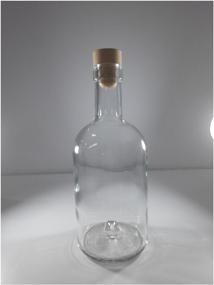 img 2 attached to Transparent glass bottle "Homemade" 0.5 l, 12 pcs.