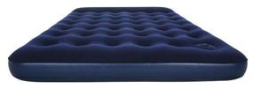 img 2 attached to PAVILLO Easy Inflate Flocked Air Bed 67226: Comfortable and Convenient Inflatable Mattress