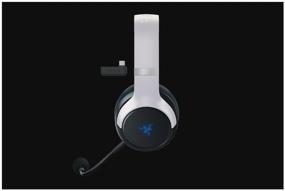 img 1 attached to Razer Kaira Pro for PlayStation Wireless Computer Headset, White/Black