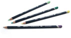 img 2 attached to Derwent Graphitint watercolor pencil set 24cv metal. pack