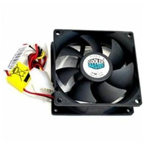 img 2 attached to 🔇 Cooler Master 80mm Silent Case Fan, Black - Super Silence