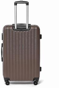 img 2 attached to Suitcase Lacase Krabi, L 85 l, coffee color