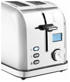img 1 attached to Toaster Kitfort KT-2036, silver