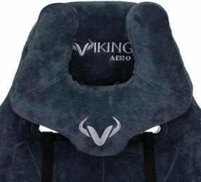 img 2 attached to Computer chair Zombie Viking Knight gaming, upholstery: textile, color: blue