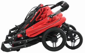 img 2 attached to Valco Baby Snap Duo Fire Stroller: Perfect Twin Stroller for Busy Parents