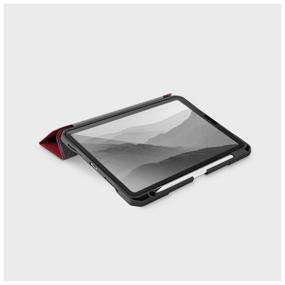 img 2 attached to Uniq Trexa Anti-microbial Case for iPad Pro 11" (2021/2020) Red (NPDP11(2021)-TRXRED)