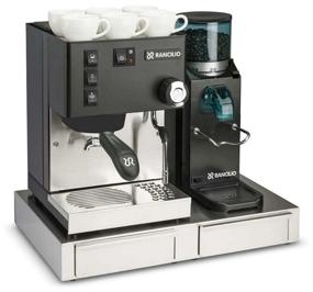 img 1 attached to Rancilio Silvia carob coffee maker, black