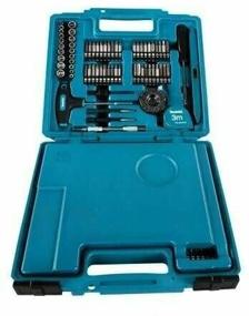 img 2 attached to Tool kit Makita E-06270, 212 pcs, blue