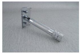 img 2 attached to Merkur Solingen T-Blade 9015001: Durable Chrome Razor with Replaceable Blades (1 pc)