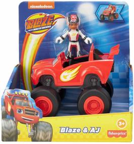 img 2 attached to Mattel Blaze and the Monster Machines GYD20 Flash and AJ Playset