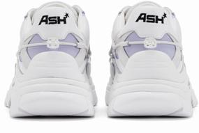 img 1 attached to ASH sneakers, size 36, white/grey/lilac