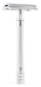 img 2 attached to 🪒 High-Quality T-Razor Merkur Solingen 9023001: Silver, 1 Replaceable Blade - Top Choice for Effortless Shaving