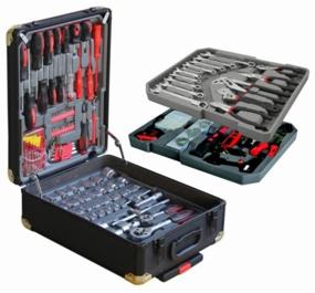 img 1 attached to Tool set Swiss Tools ST-1069, 187 pcs., black / red