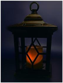 img 2 attached to Uniel Garden lamp USL-S-180/PT220 Bronze lantern, armature color: bronze, shade color colorless