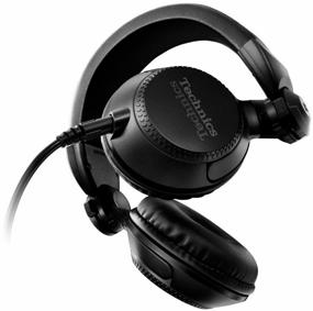 img 2 attached to 🎧 Superior Sound Experience: Technics EAH-DJ1200EK Black- Stylish Headphones for DJs
