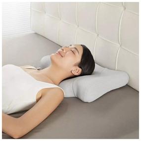 img 1 attached to Xiaomi massage pillow Leravan Smart Sleep Traction Pillow LJ-PL001 46x36x11 cm, gray