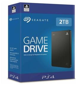 img 2 attached to Seagate External Hard Drive Game Drive for PlayStation 4 2TB (STGD2000200), Black