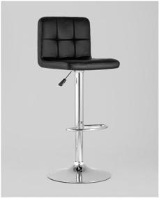 img 2 attached to Chair STOOL GROUP Malawi LITE, metal/faux leather, color: black