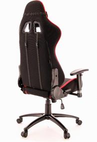 img 2 attached to Computer chair Everprof Lotus S4 gaming, upholstery: textile, color: black/red