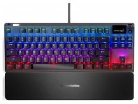 img 1 attached to SteelSeries Apex Pro TKL Gaming Keyboard OmniPoint - Ultimate Gaming Experience in Russian, Black