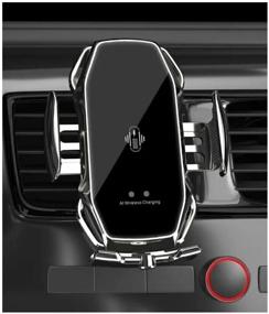 img 2 attached to Smart car holder Premium 5S with automatic opening / closing / wireless charging +3 nozzles