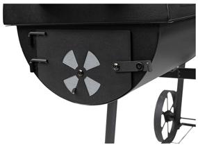 img 2 attached to 🔥 Go Garden Chef-Smoker 66 Pro: Wood-fired Smokehouse Grill, 72.5x126x125 cm