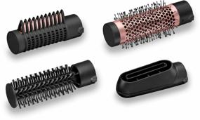 img 2 attached to Hair dryer brush BaByliss AS126E, black