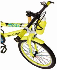img 2 attached to Four-wheel children's bicycle KIDS" BIKE ZT-022, wheel diameter 20", yellow