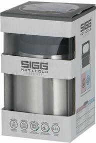 img 1 attached to Thermos for food SIGG H&C Food Jar, 0.3 l, steel