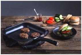 img 2 attached to Grill pan Pyrex Grill Expert Touch ET28BHX/E004, diameter 28 cm