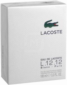 img 2 attached to 🐊 LACOSTE L.12.12 Blanc Eau de Toilette