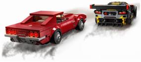img 2 attached to LEGO Speed ​​Champions: Chevrolet Corvette C8.R Race Car and 1968 Corvette Set – Perfect for Racing Enthusiasts