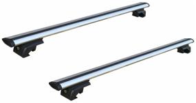 img 2 attached to Luggage rack Lux Elegant Travel 82 for roof rails 1.2m, for roof rails, aerodynamic, arc length 120 cm