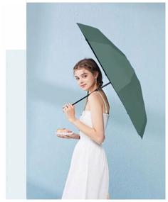 img 2 attached to Women's, men's, folding umbrella Xiaomi Zuodu Fashionable Umbrella Dark Green