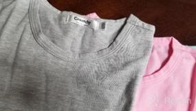 img 5 attached to Trendy Greatchy Long Sleeve T Shirts: A Casual Crewneck Delight for Girls in Tops, Tees & Blouses